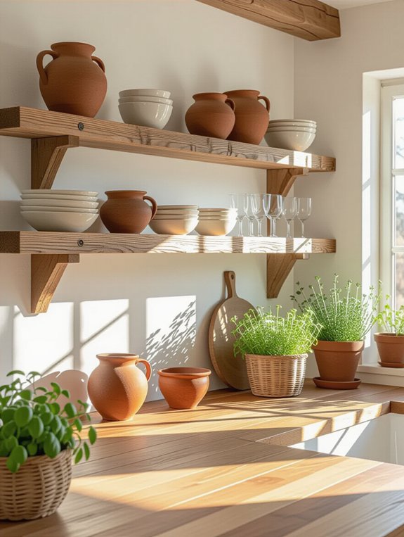 rustic charm for kitchens