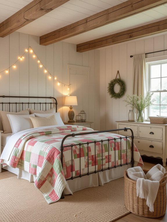 rustic farmhouse bedroom charm
