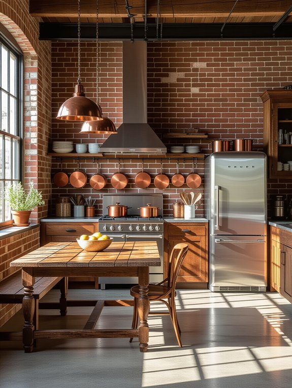 rustic modern kitchen design