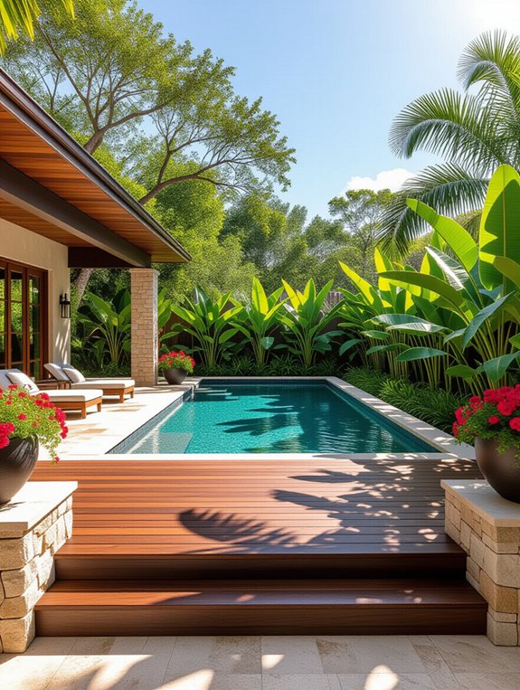 rustic natural stone accents