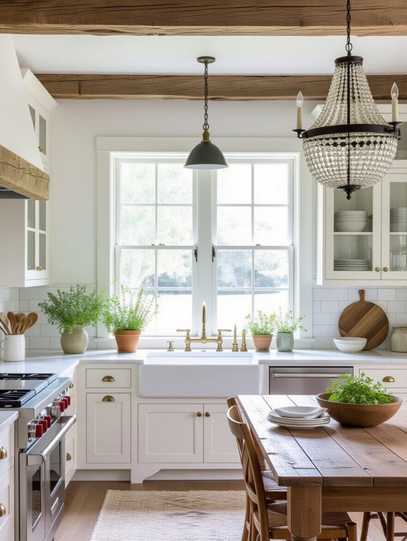 rustic vintage kitchen charm