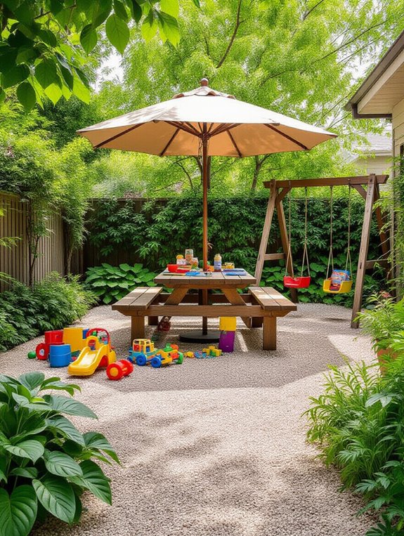 safe and fun play area