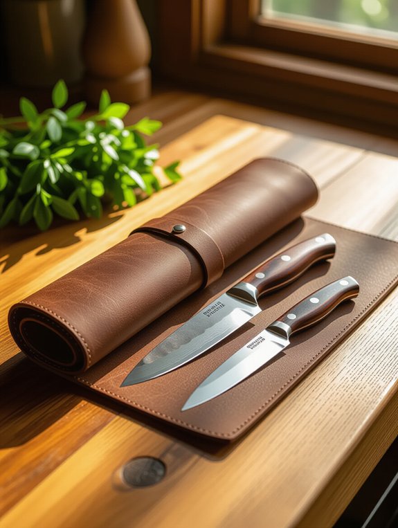 safe organized knife storage