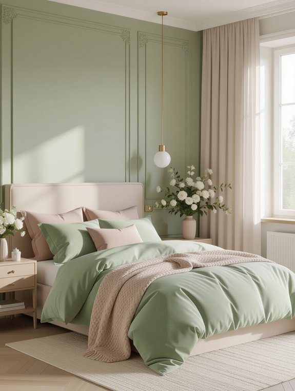 sage green pastel harmony