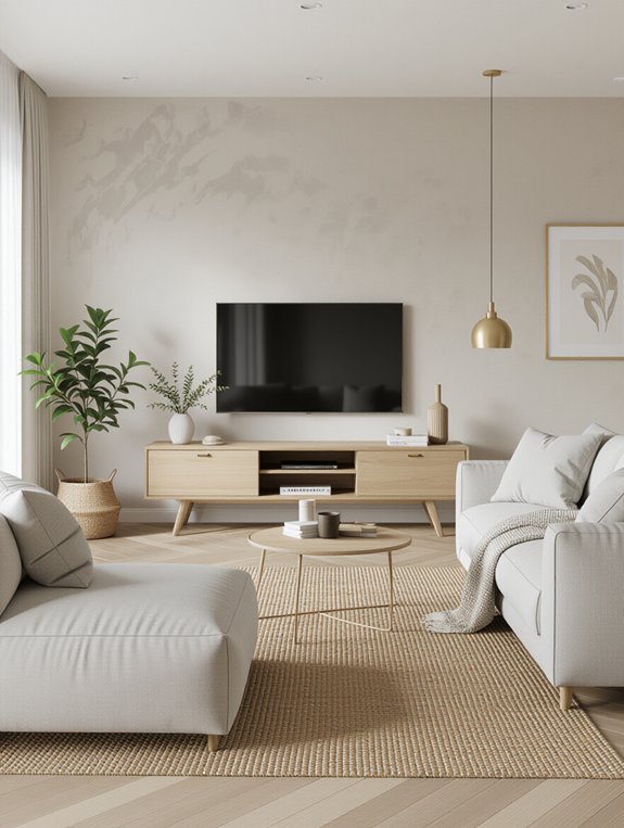 scandinavian clean lines design