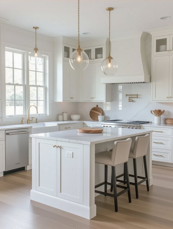 seamless flow kitchen design