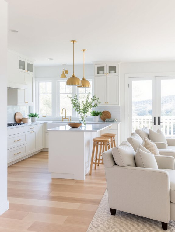 seamless open plan integration