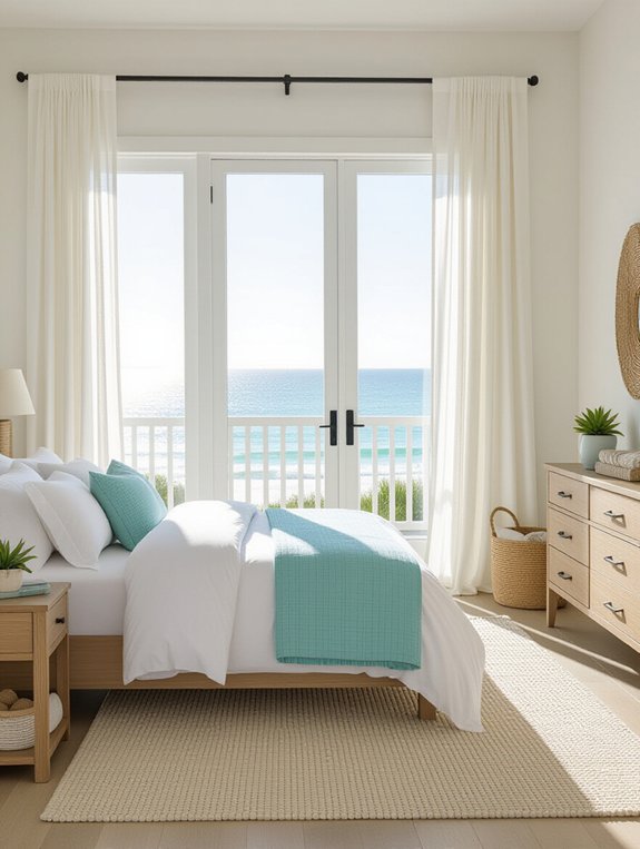 serene coastal bedroom oasis