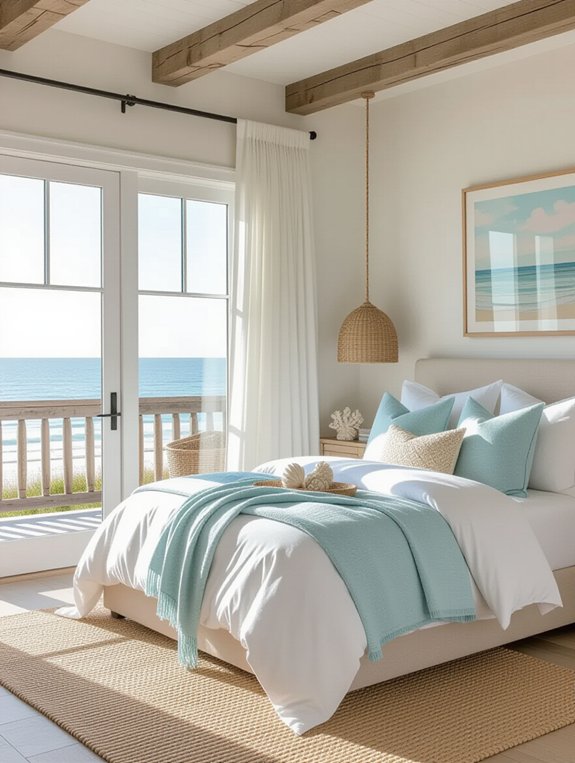 serene coastal bedroom retreat