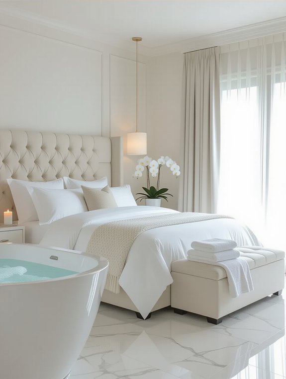 serene luxurious spa retreat