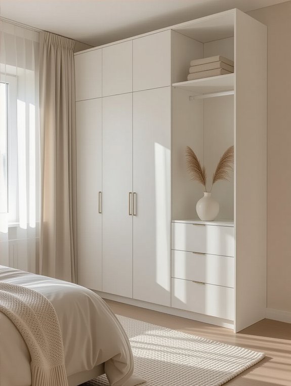 serene minimalist bedroom design