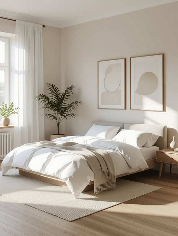 serene minimalist bedroom sanctuary