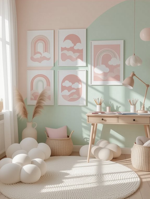 serene pastel decor ideas
