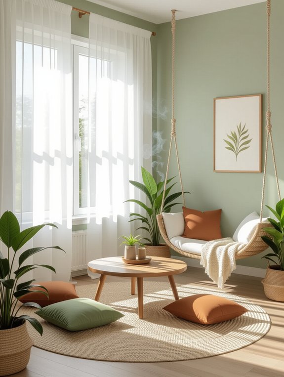 serene sanctuary for meditation