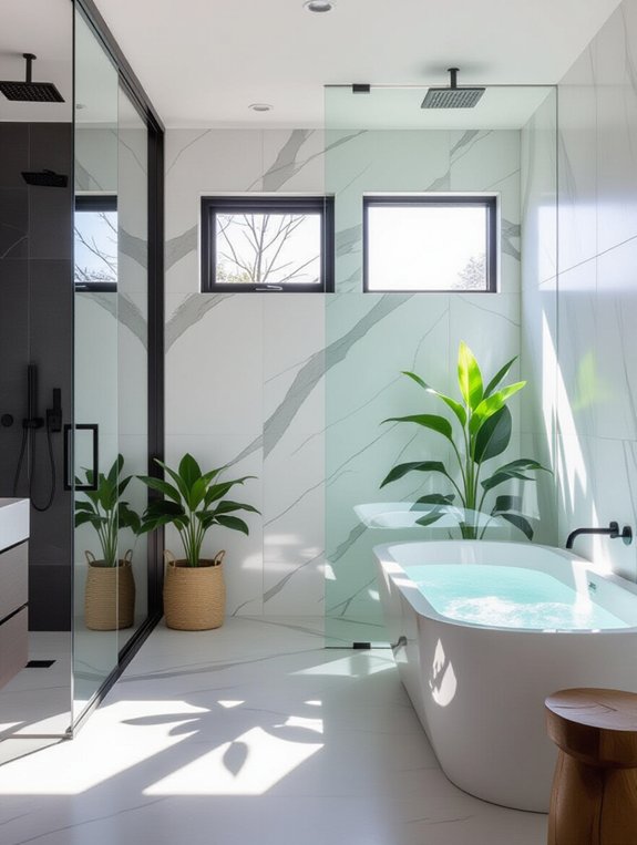 serene spacious clutter free retreat