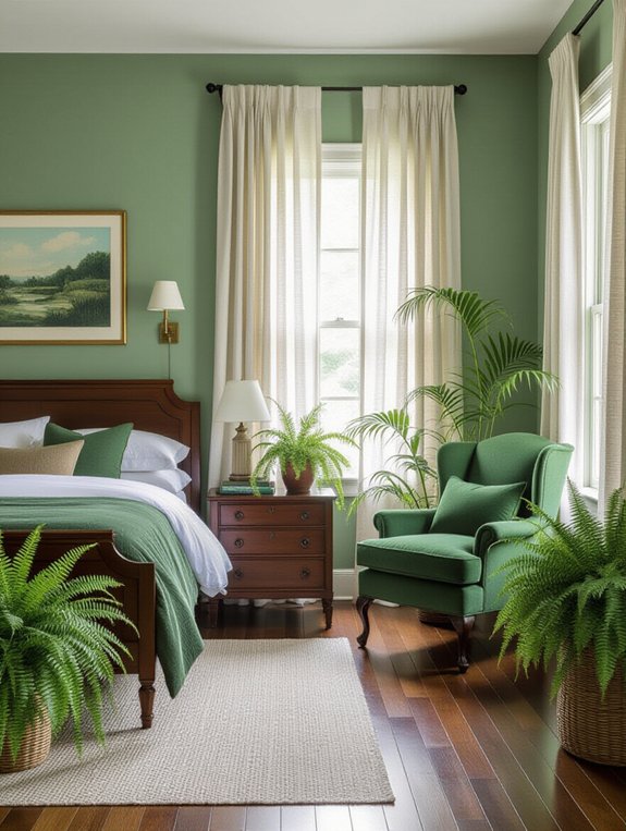 serene whispering willow walls