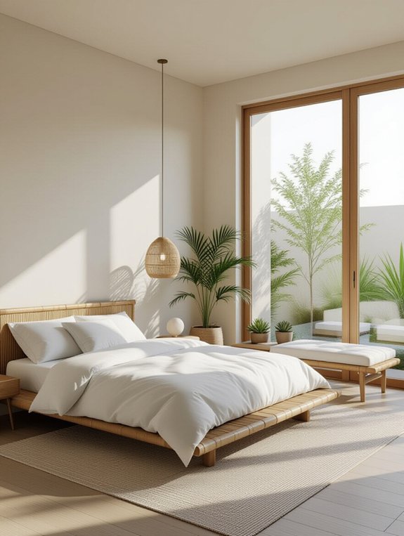 serene zen bedroom design