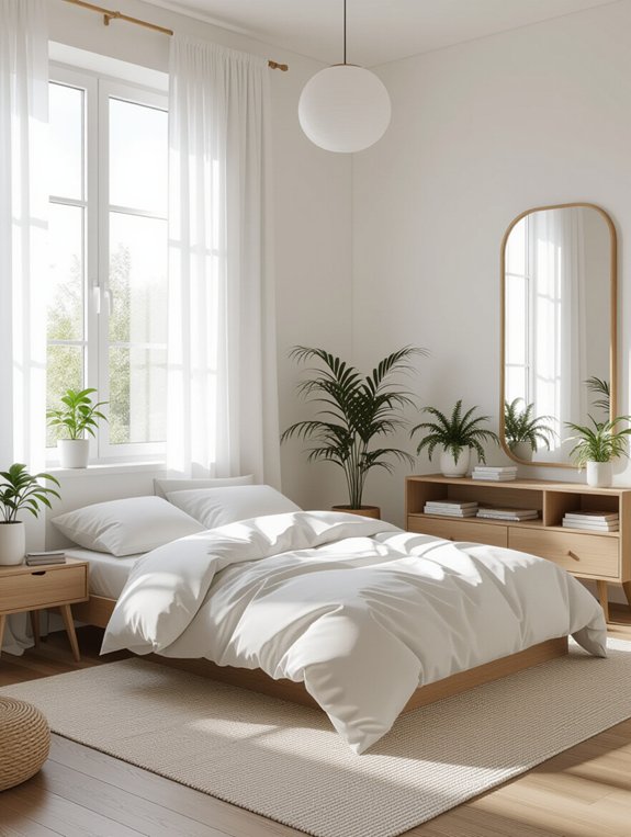 simplicity enhances small spaces