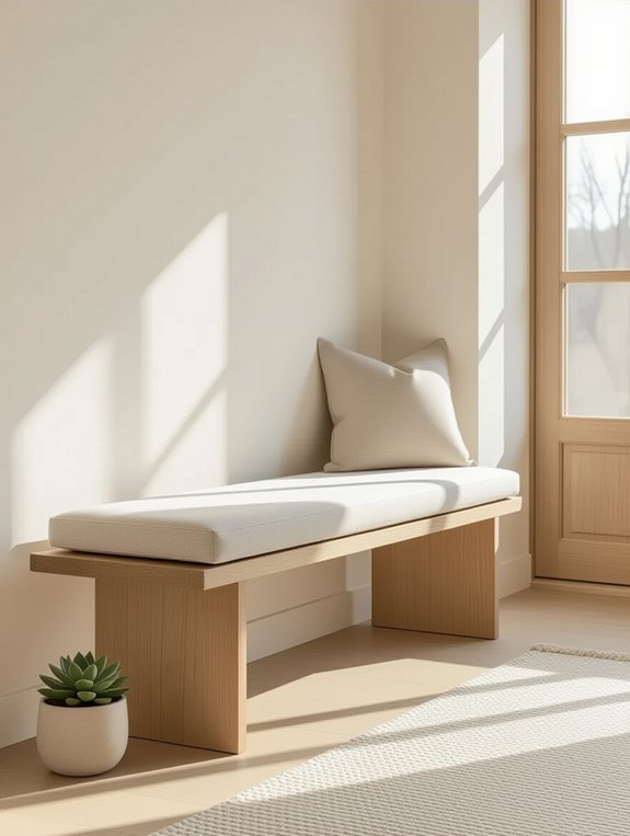 sleek functional minimalist seating