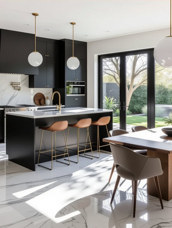 sleek minimalist contemporary kitchens