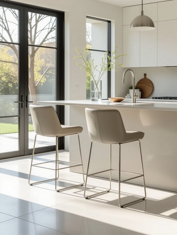 sleek simple durable seating