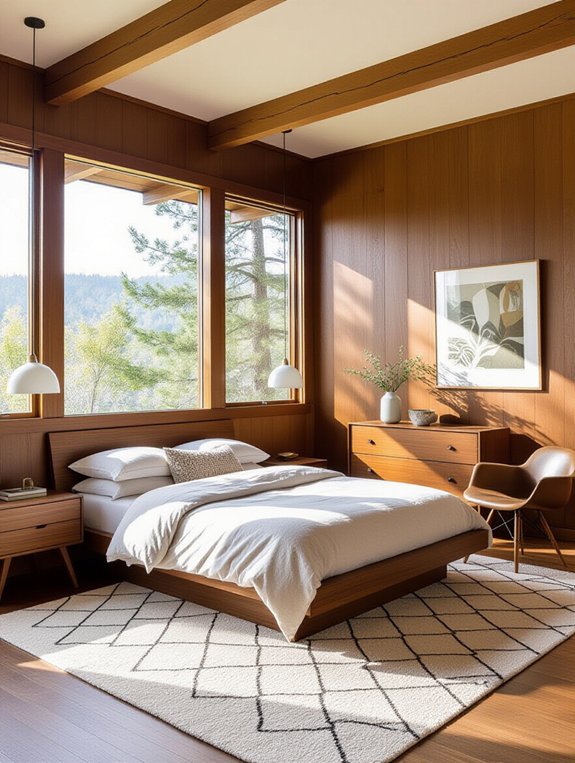 sleek timeless mid century modern