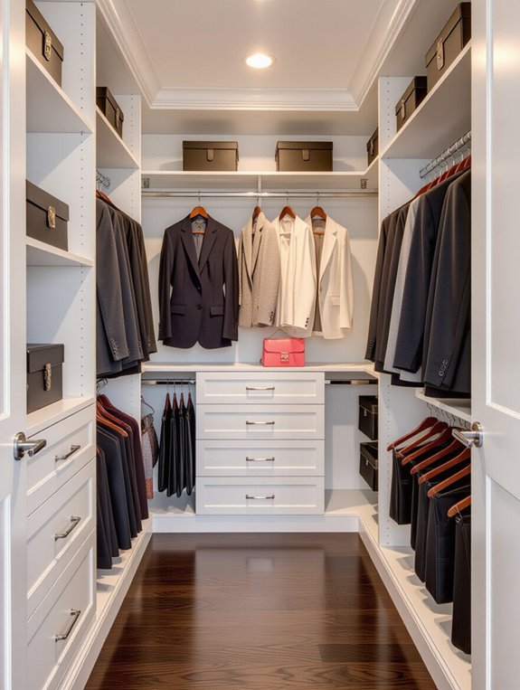 slim hangers for organization