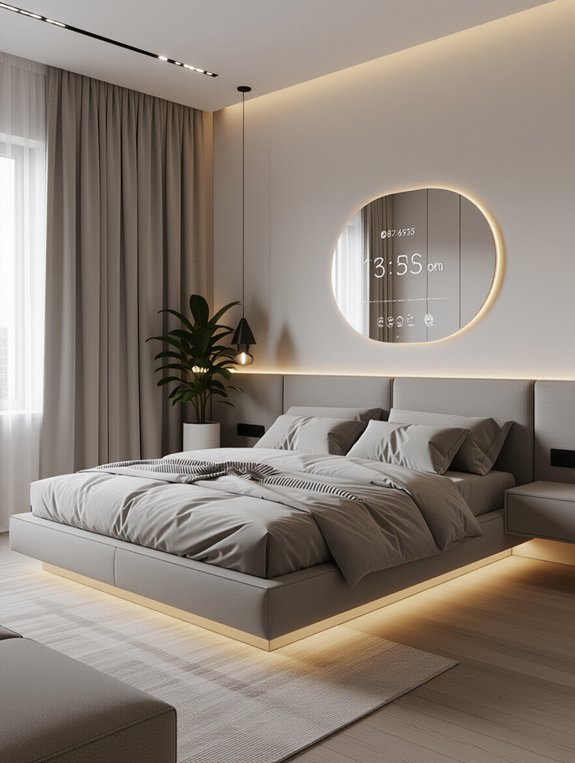 smart bedroom technology features