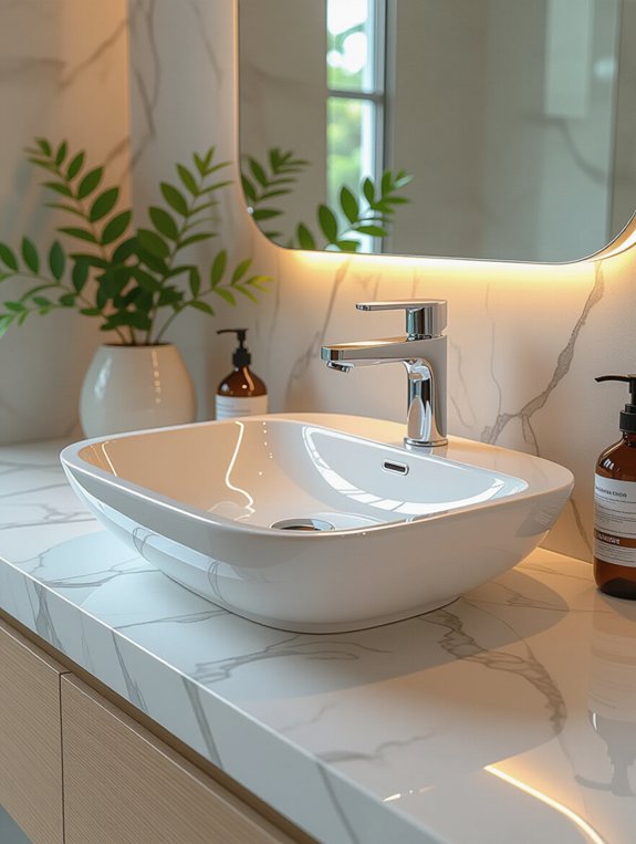 smart personalized bathroom sinks