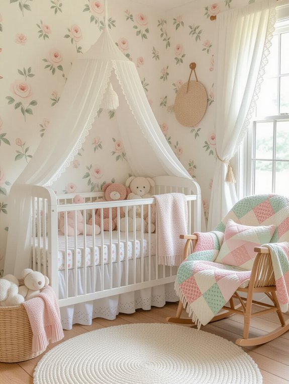 soft pastel nursery retreat