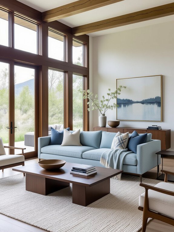 sophisticated minimalism with contrasts