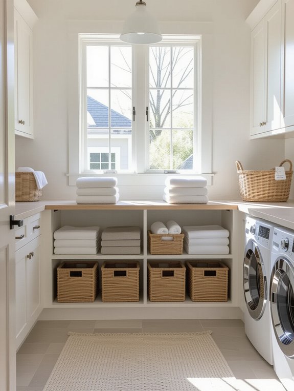 space saving laundry solution