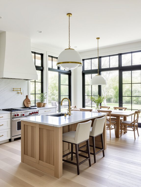 spacious interconnected living design