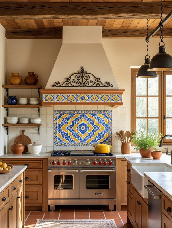 stunning spanish style range hoods