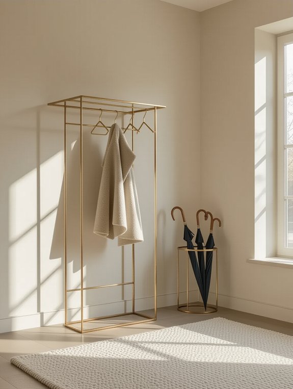 stylish and functional coat racks