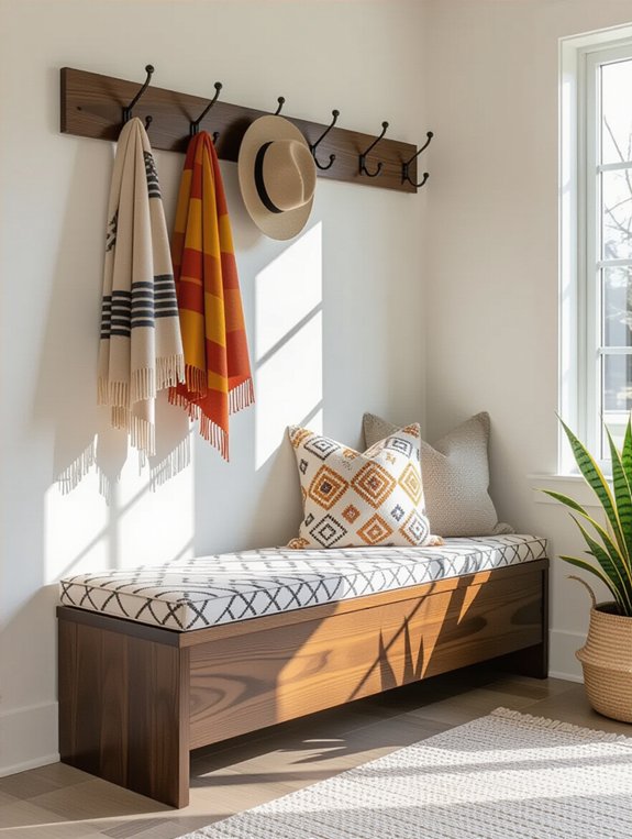 stylish and functional entryway solution