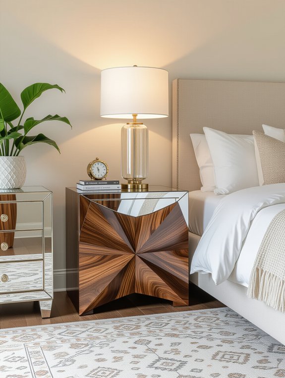 stylish and functional nightstands