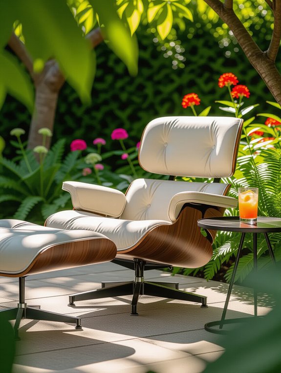 stylish outdoor comfort retreat