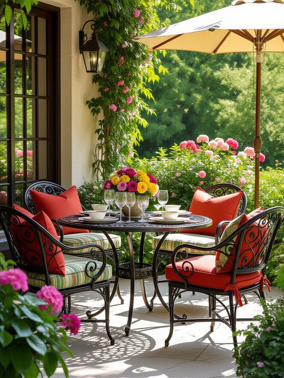 stylish outdoor dining tables