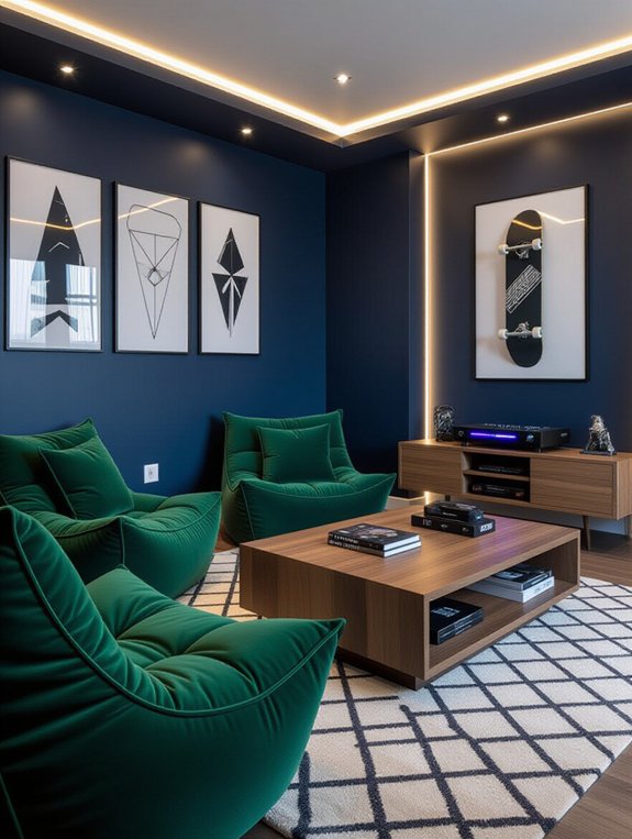 stylish sanctuary for relaxation