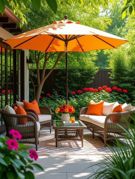 stylish sun blocking umbrellas