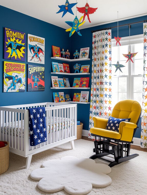 superhero themed room decor