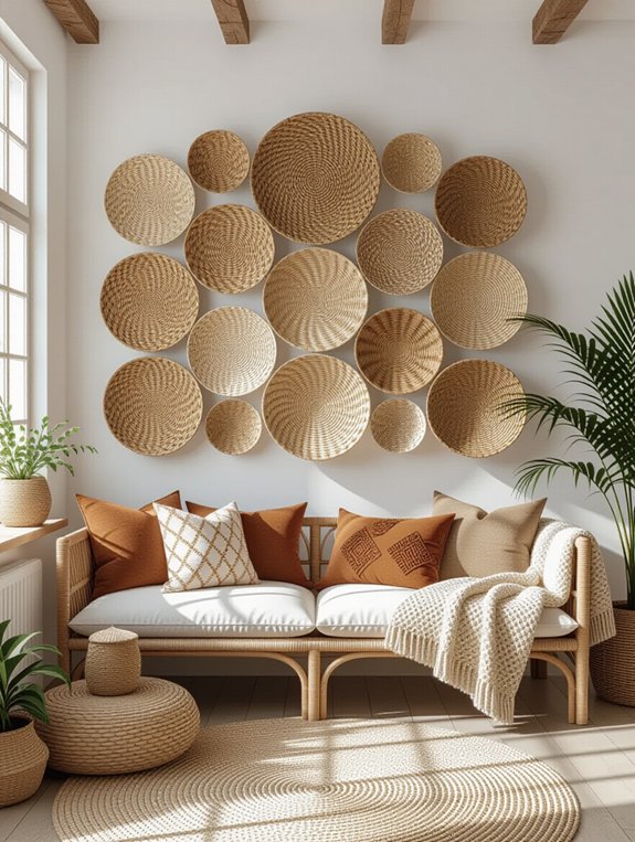 symmetrical basket wall design