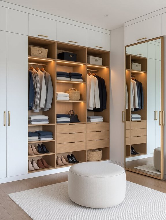 tailored closet storage solutions