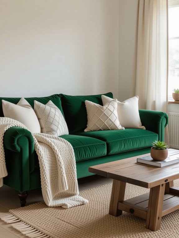 textured fabrics enhance coziness