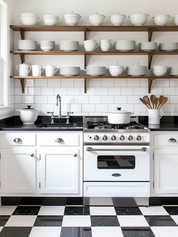 timeless black and white elegance