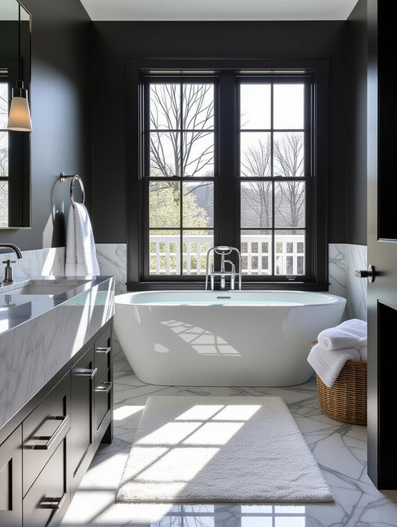 timeless black and white elegance