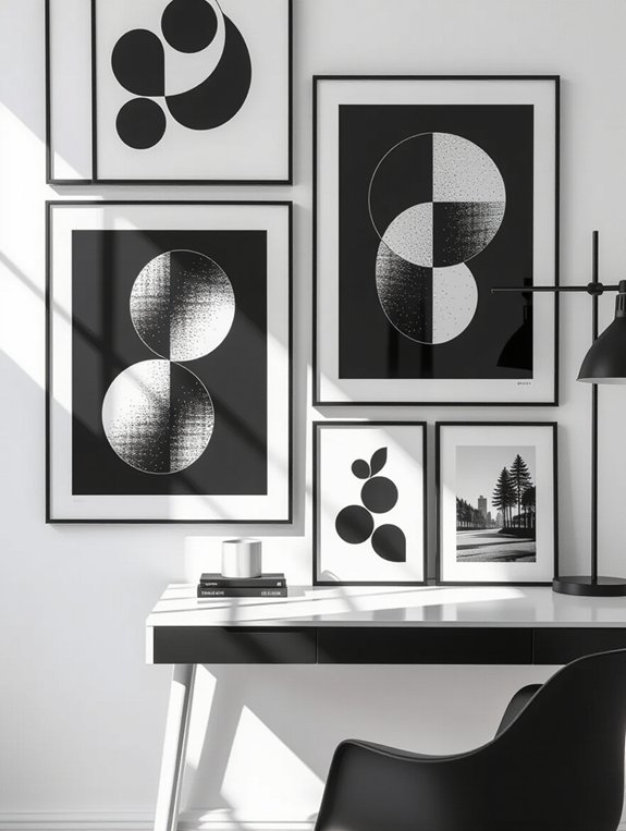 timeless black and white elegance