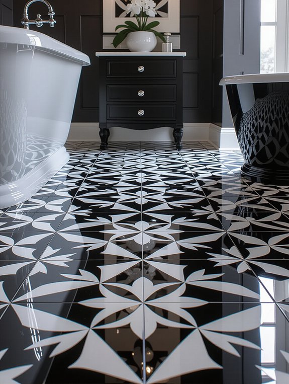 timeless black and white elegance