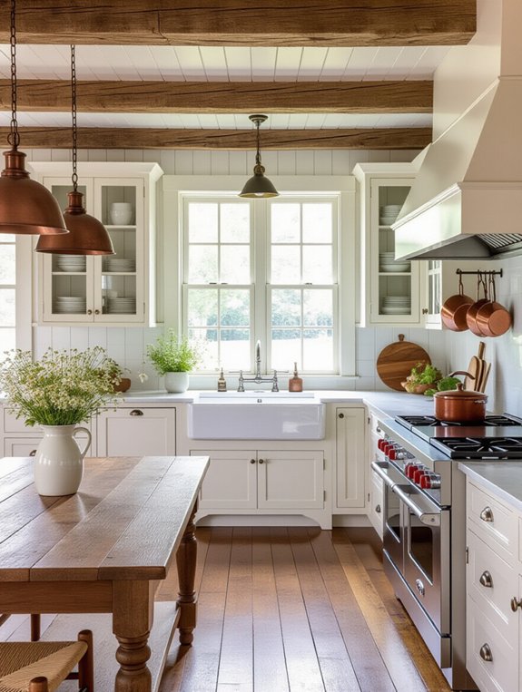 timeless farmhouse kitchen charm